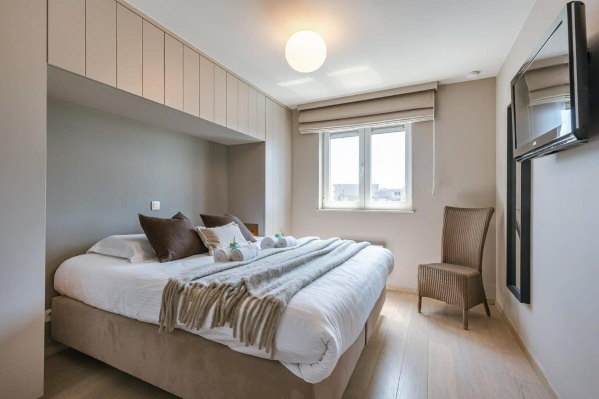 Huswell - Bright Apartment With Parking Near The Beach Bredene Eksteriør bilde